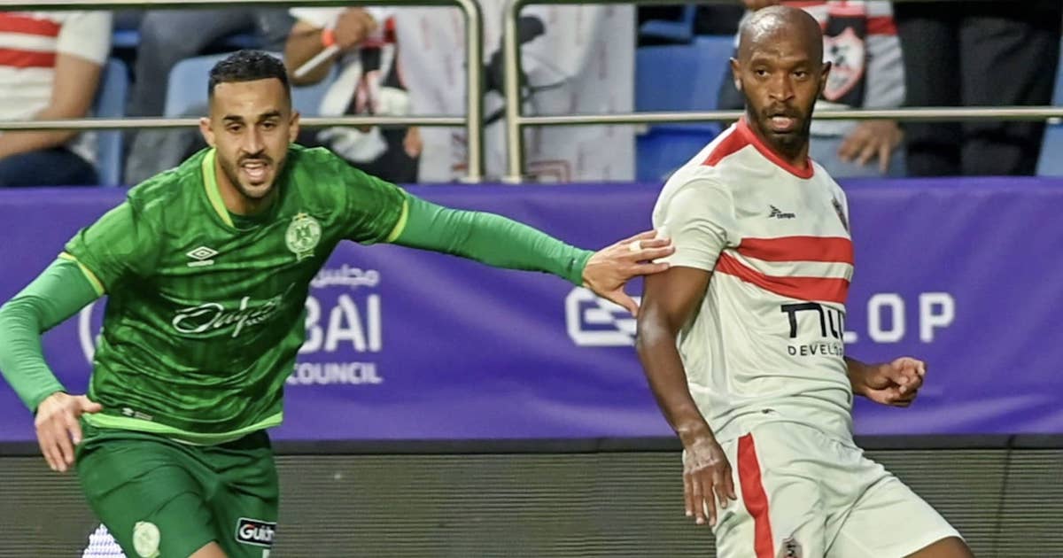 شيكابالا في مباراة الزمالك والرجاء ببطولة كأس التحدي بدبي عام 2024