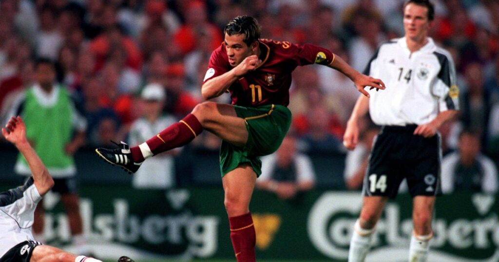 صورة سيرجيو كونسيساو وقيادته منتخب البرتغال لفوزٍ تاريخي على ألمانيا في يورو 2000