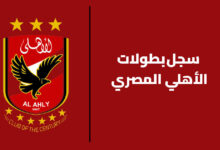 سجل بطولات النادي الأهلي لكرة القدم